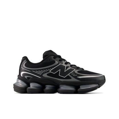 Black With Silver Metallic