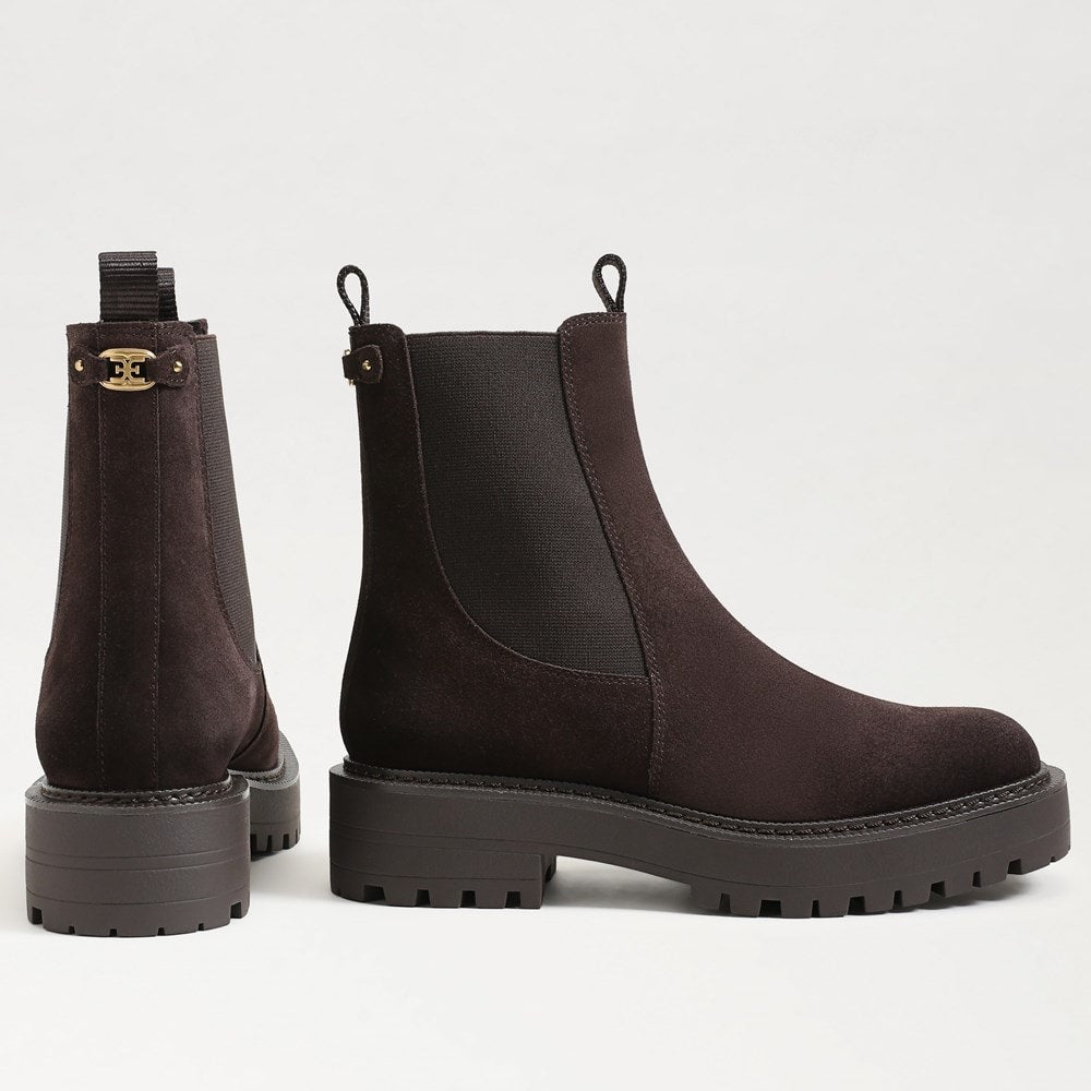 Chocolate Brown Suede