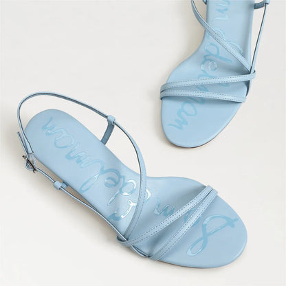 Spring Blue Leather