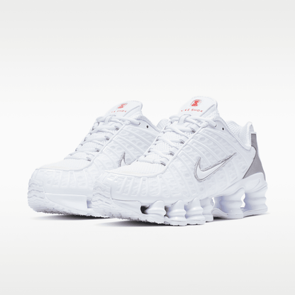 White/Metallic Silver/Max Orange/White