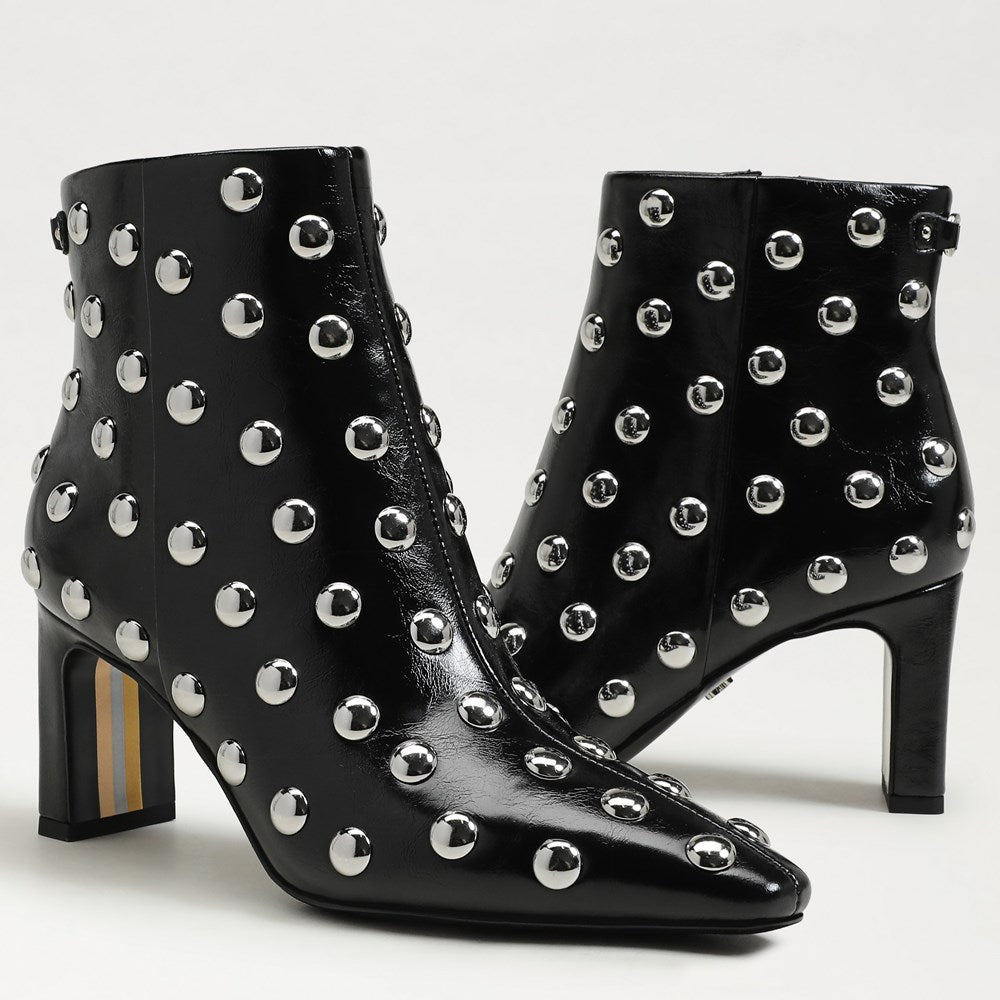 Black Faux Leather