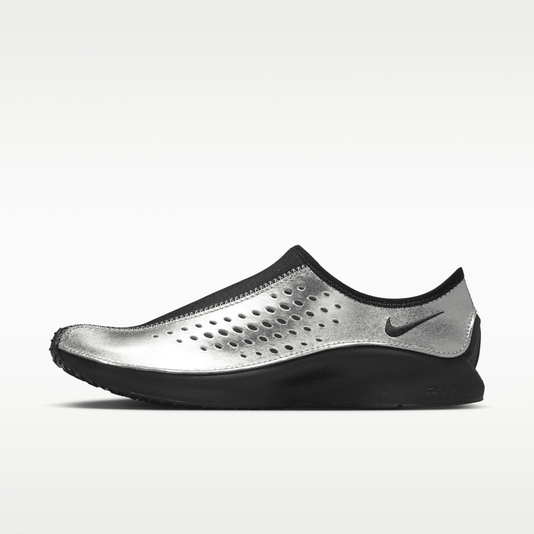 Metallic Silver/Black