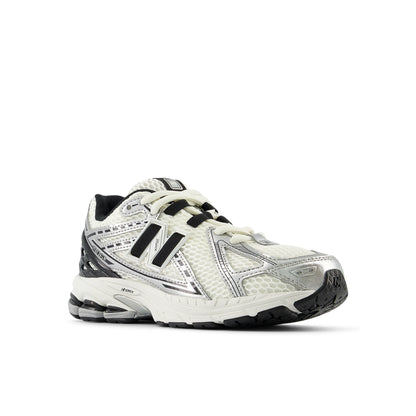 Silver Metallic With Black