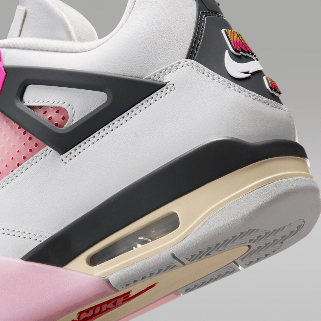 Off White/Anthracite/Fire Pink