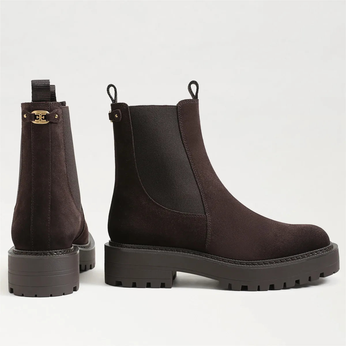 Chocolate Brown Suede