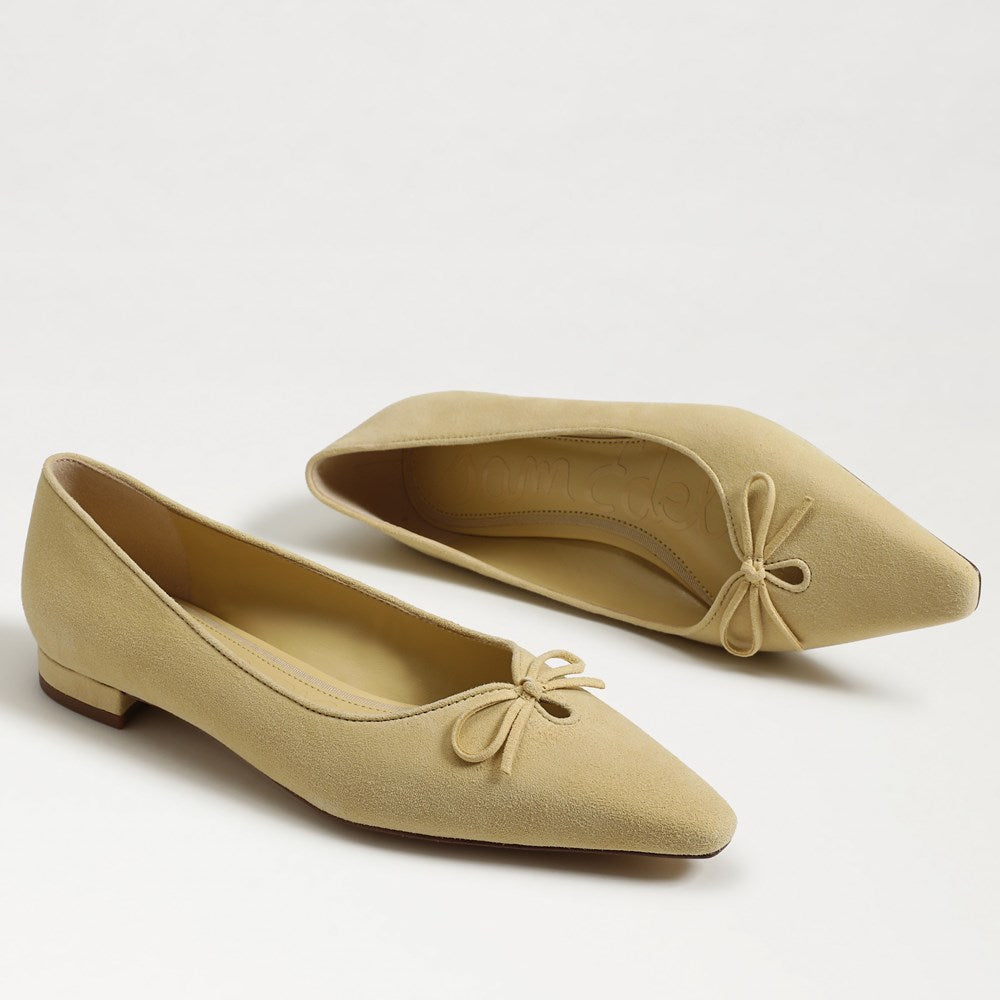 Dusty Yellow Suede