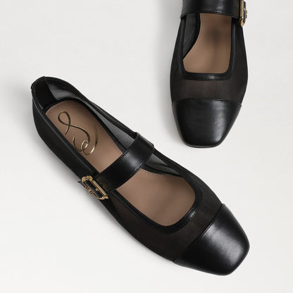 Black Mesh/Leather