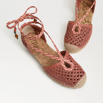 Indie Pink Faux Raffia