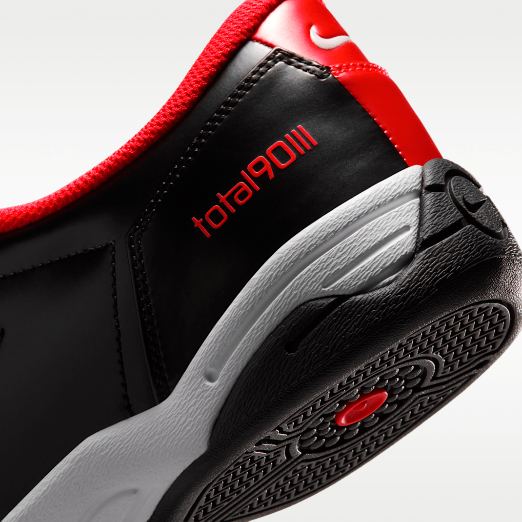 Black/White/Black/Bright Crimson