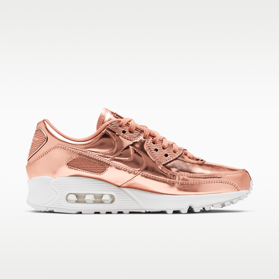 Rose Gold/Metallic Red Bronze/White/Rose Gold