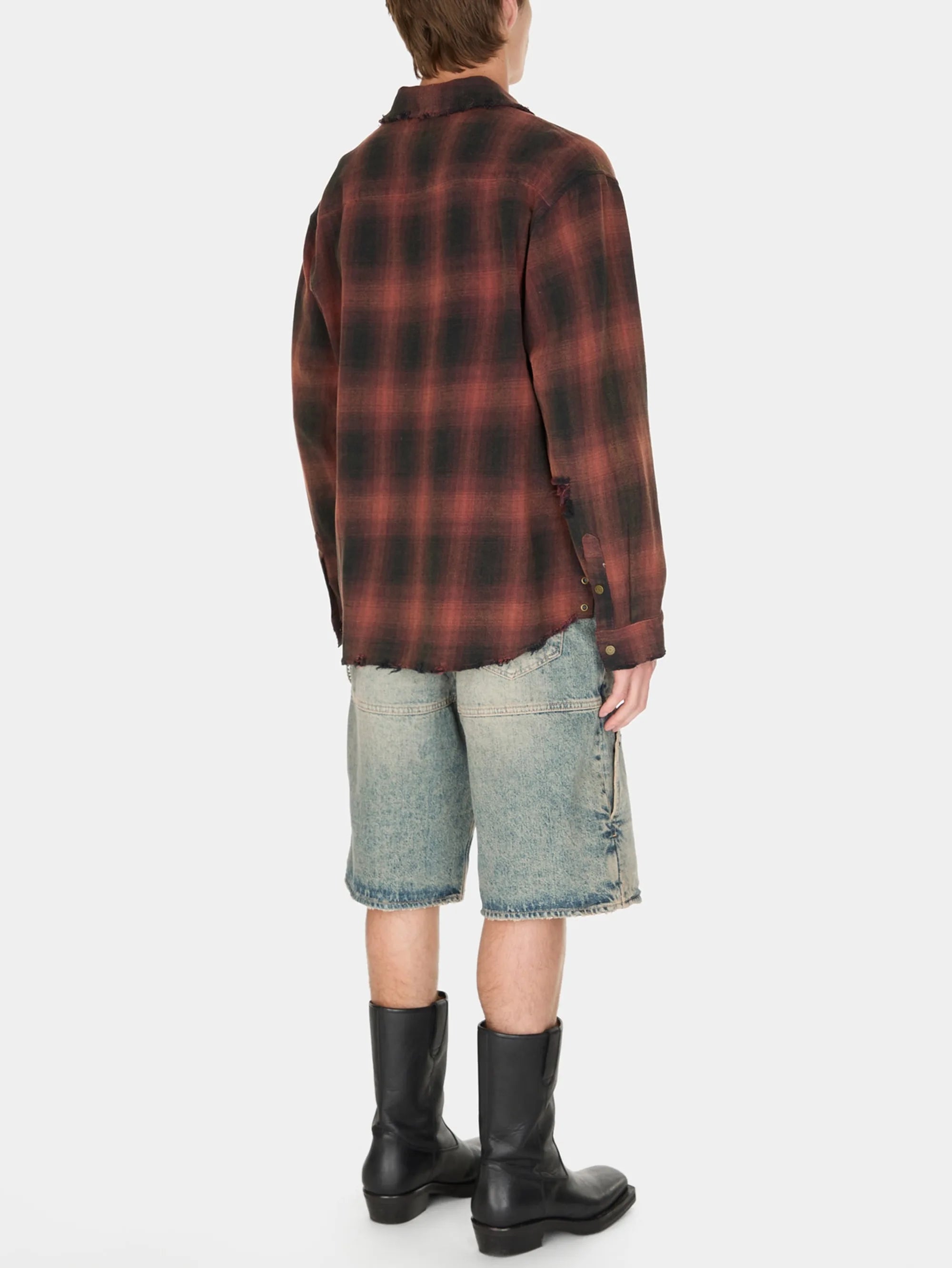 Gusa Reddish Plaid