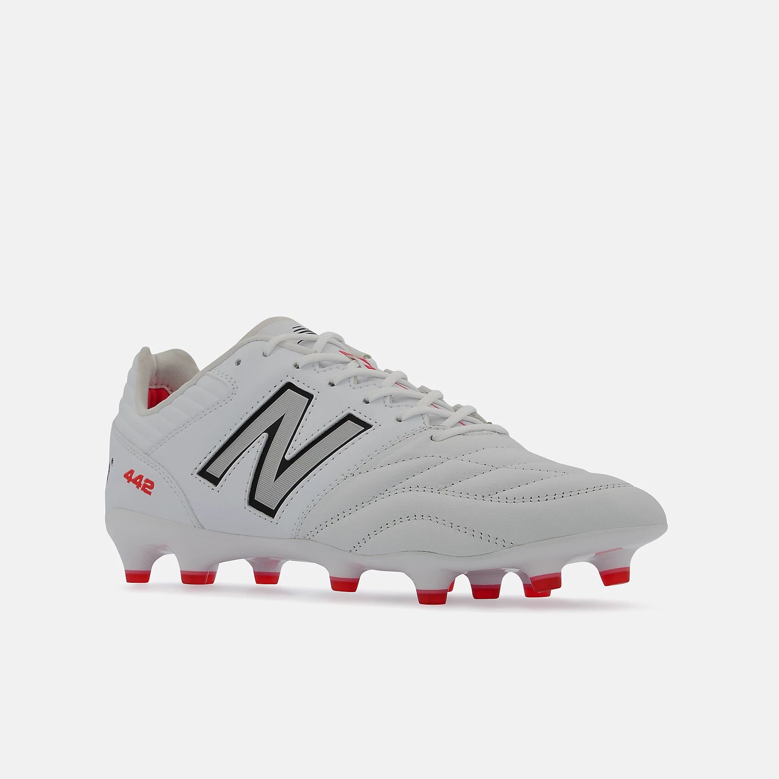 White With Red And Black