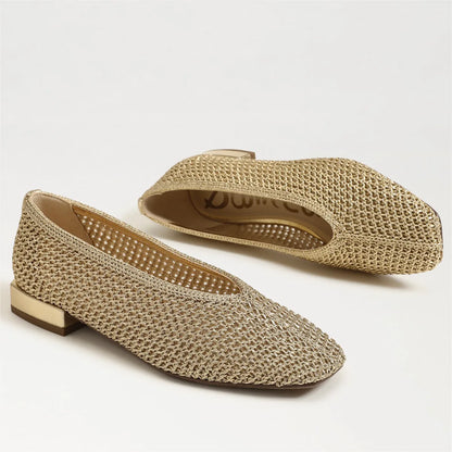 Amber Gold Woven Fabric