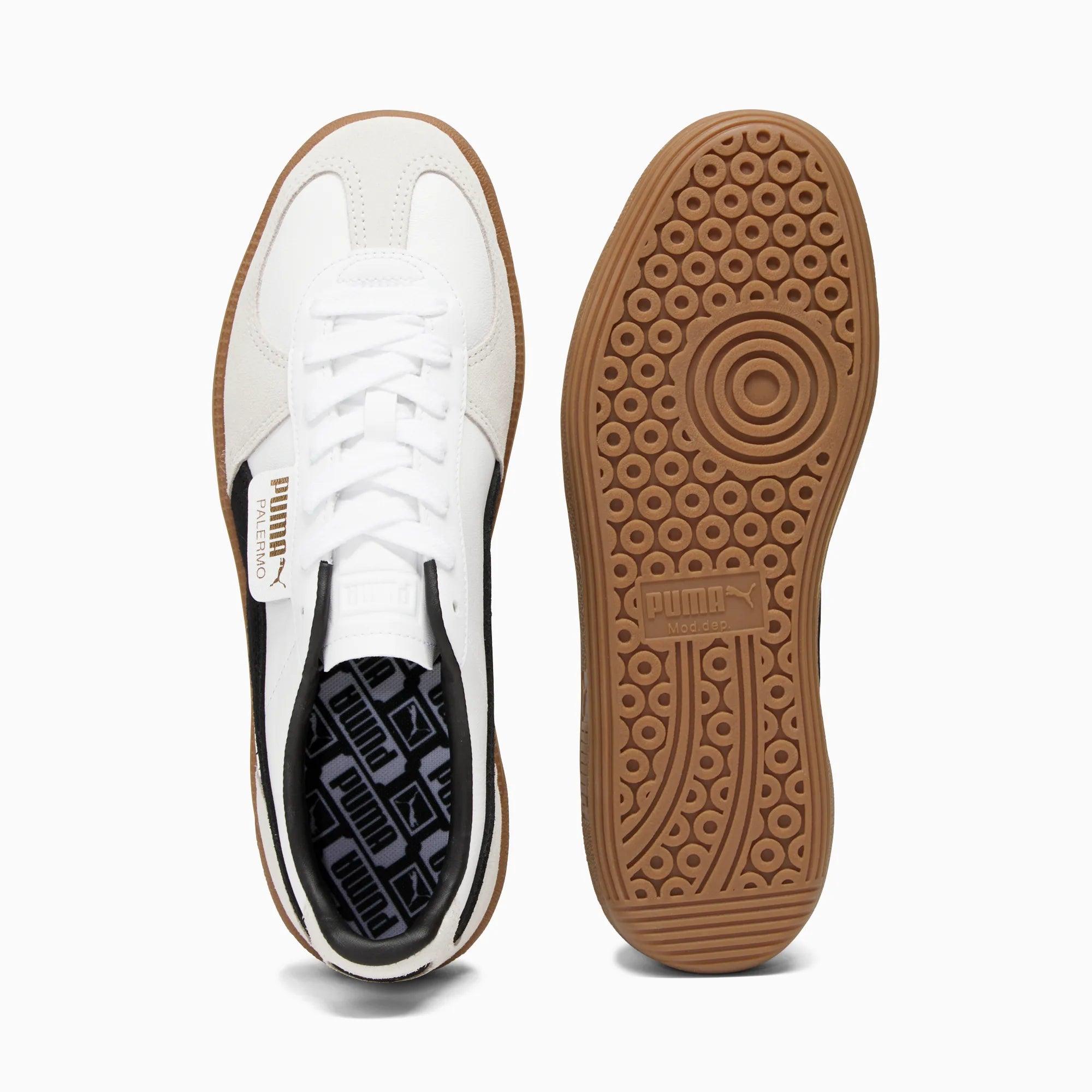 PUMA White-Vapor Gray-Gum