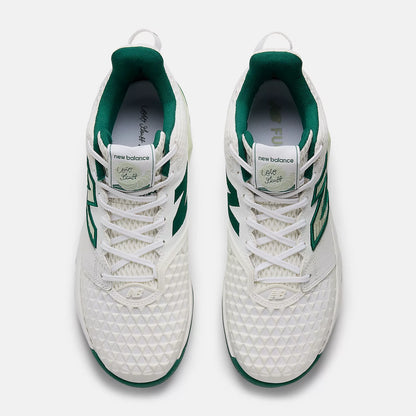 White With Marsh Green