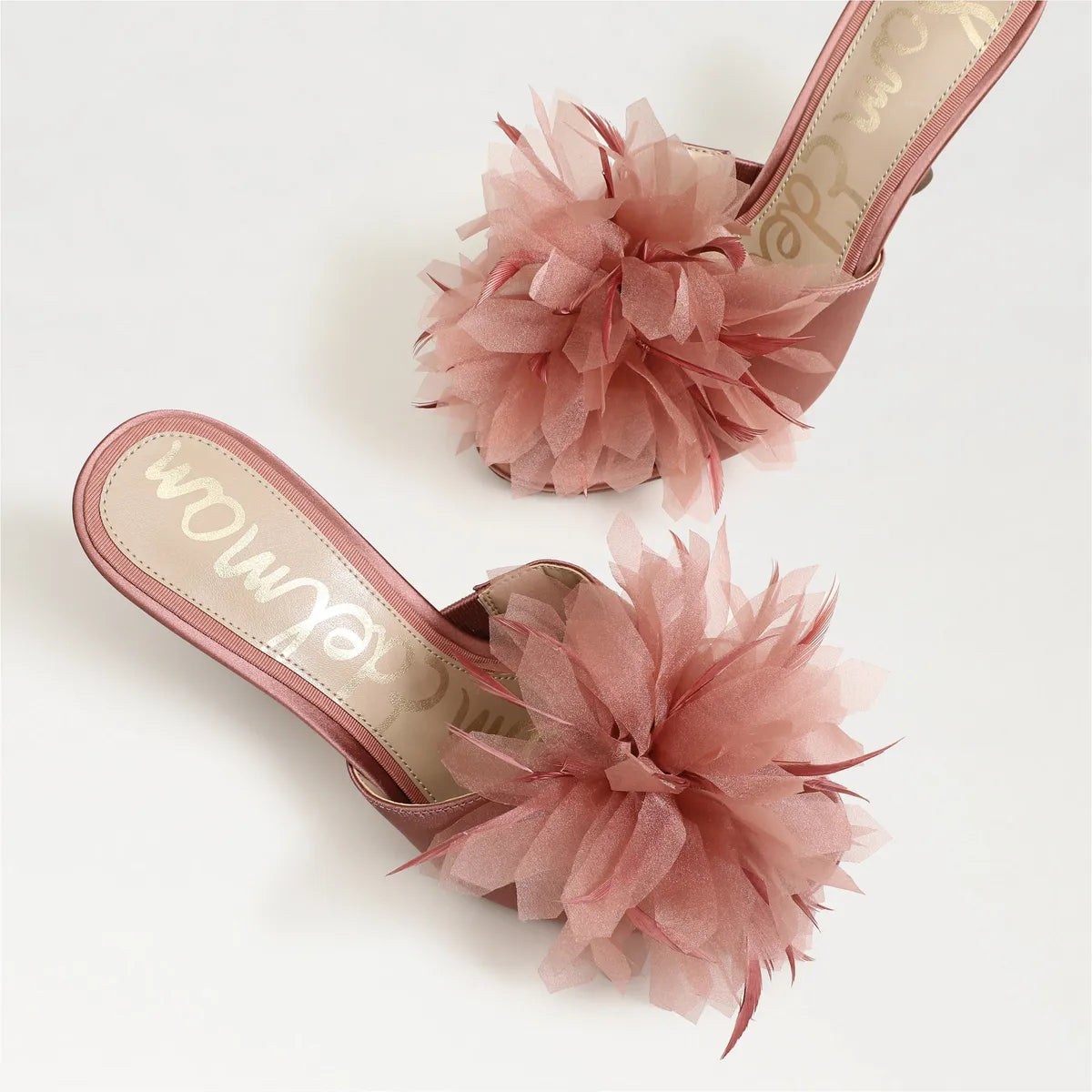 Winter Peony Satin Fabric