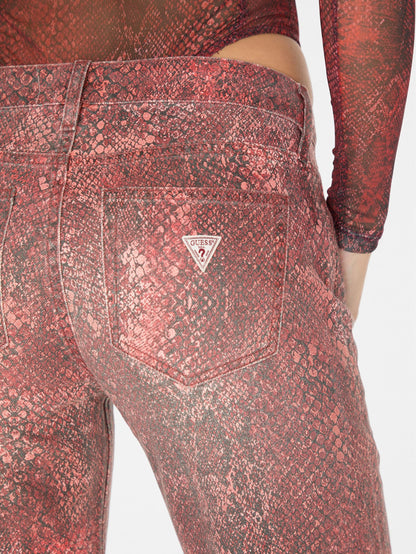 Printed Mesh Petite Syrah