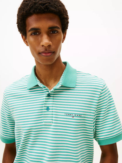 Antique Teal Stripe