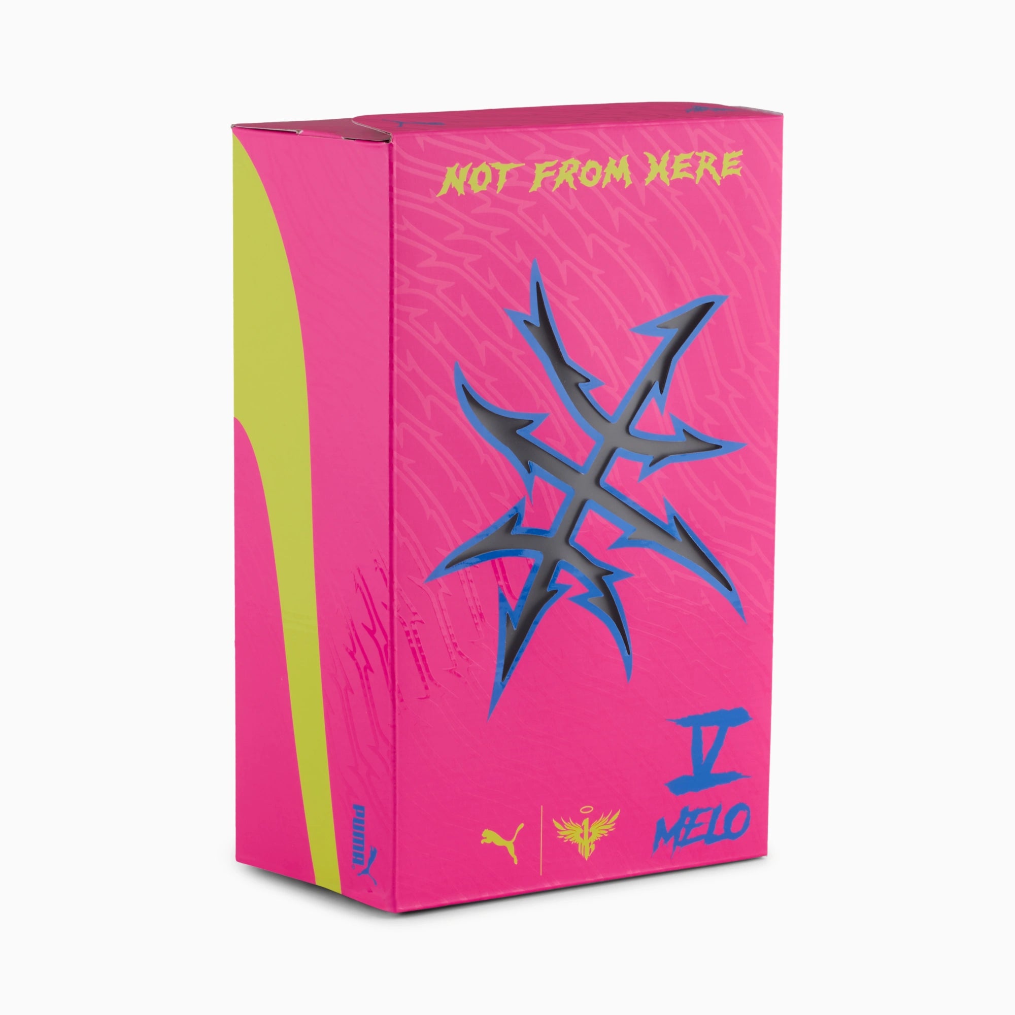 Poison Pink-Ultra Blue-Yellow Alert