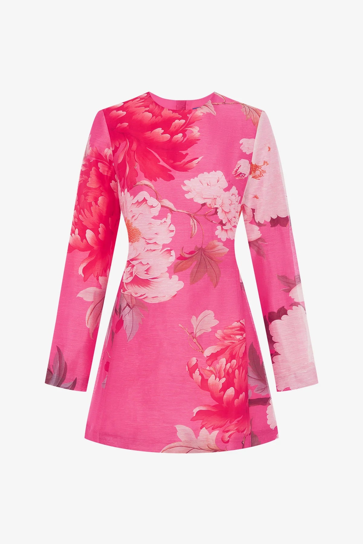 Peony Print in Fuchsia