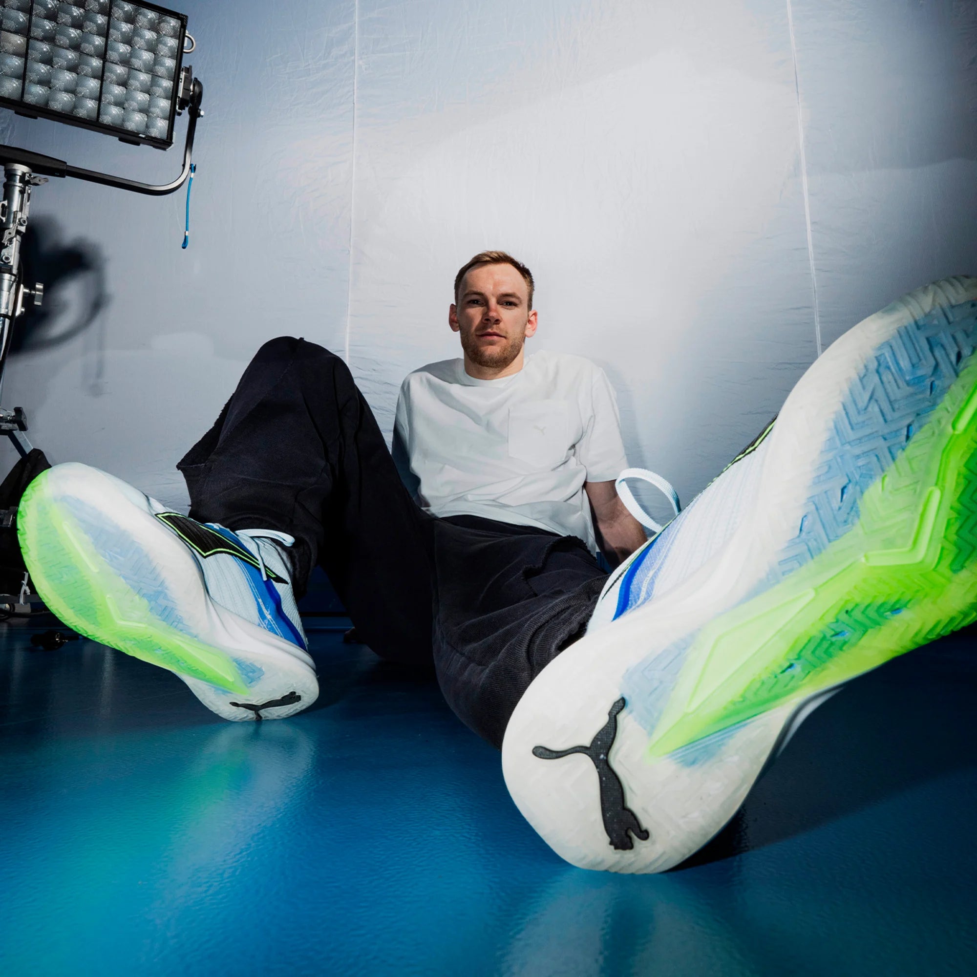 Aqua Glow-PUMA Black-Green Glare-Royal Sapphire