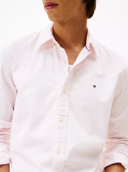 Precious Pink/Optic White Stripe
