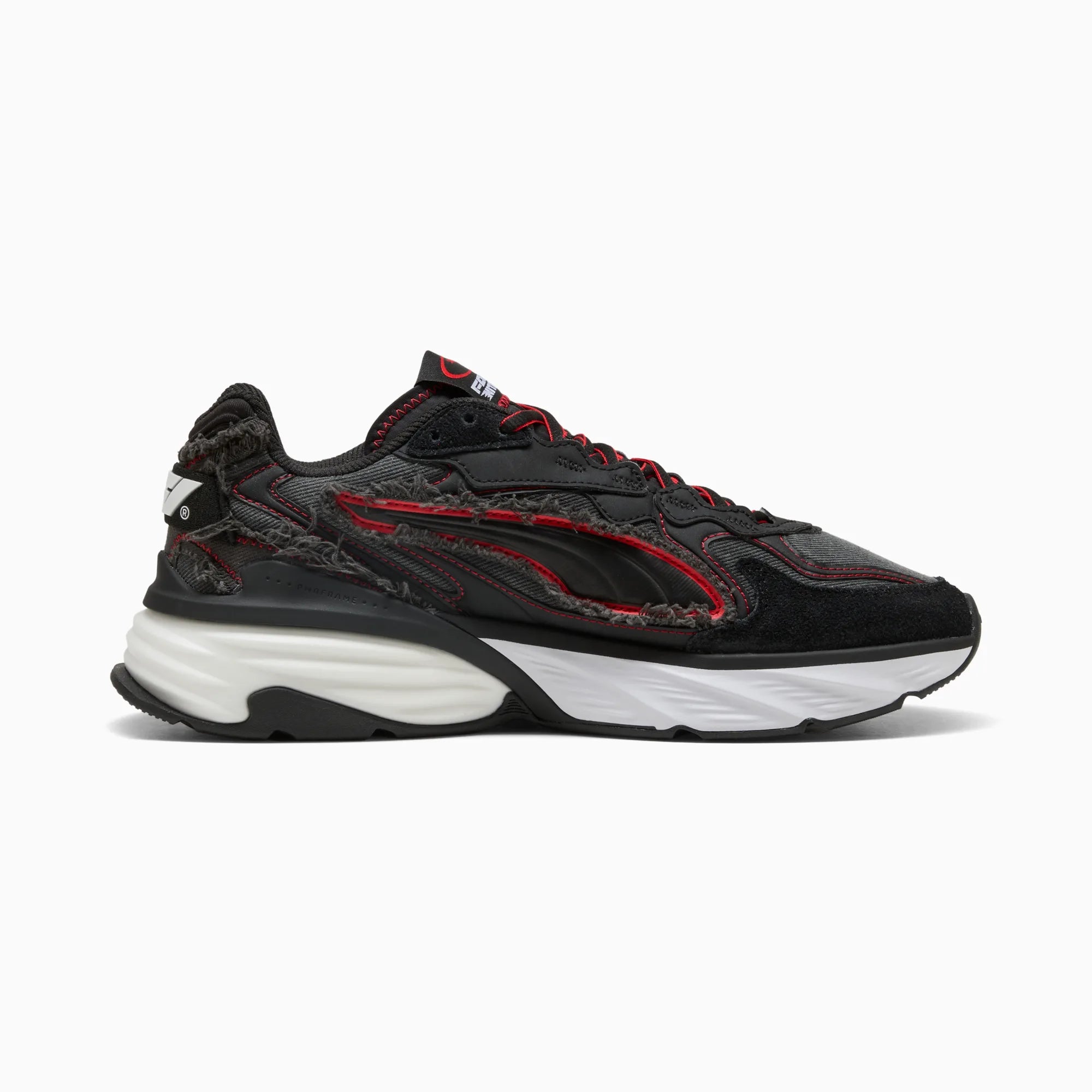 PUMA Black-Pop Red