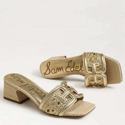 Amber Gold Leather