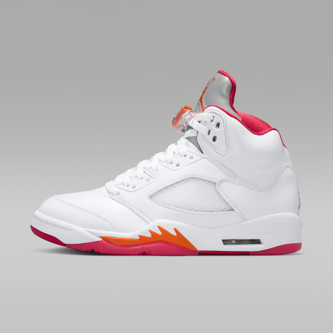 White/Fire Red/Sunset