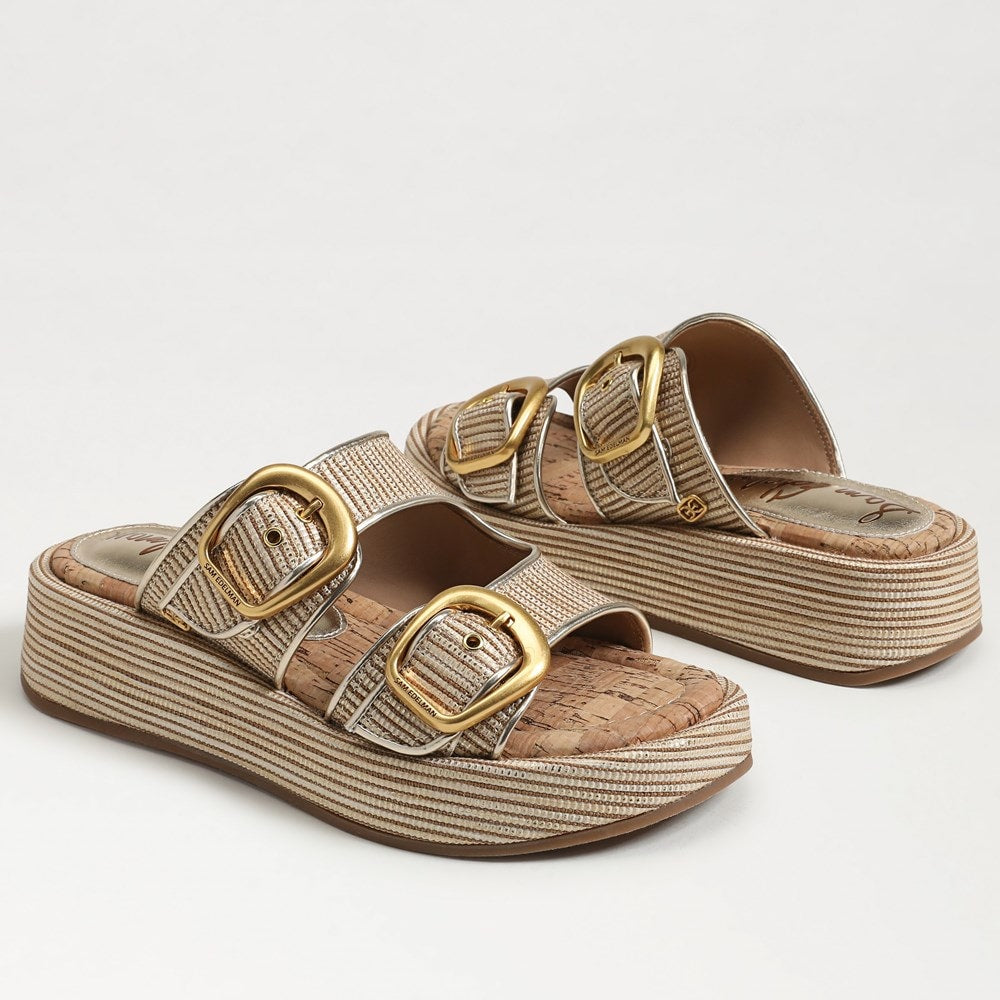 Sunny Gold Faux Raffia