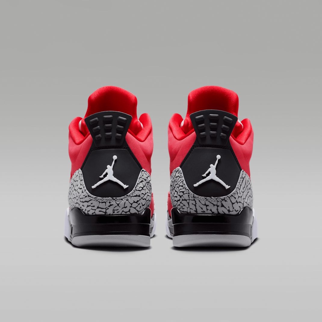 Fire Red/Grey Mist/White/Black 4