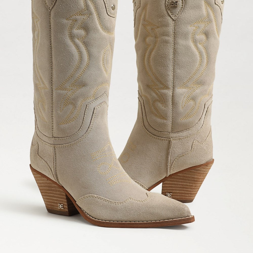 Ivory Sand Suede