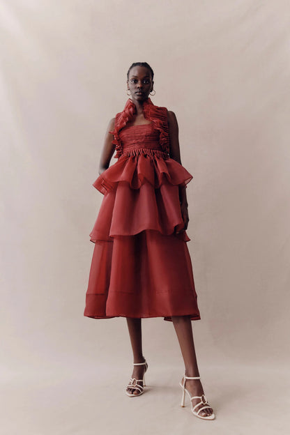MAHOGANY RED