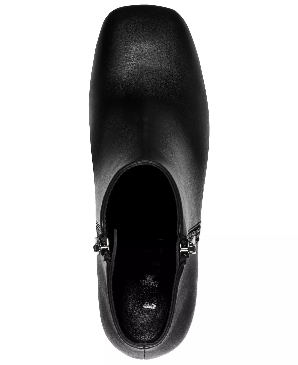 Black Smooth Leather