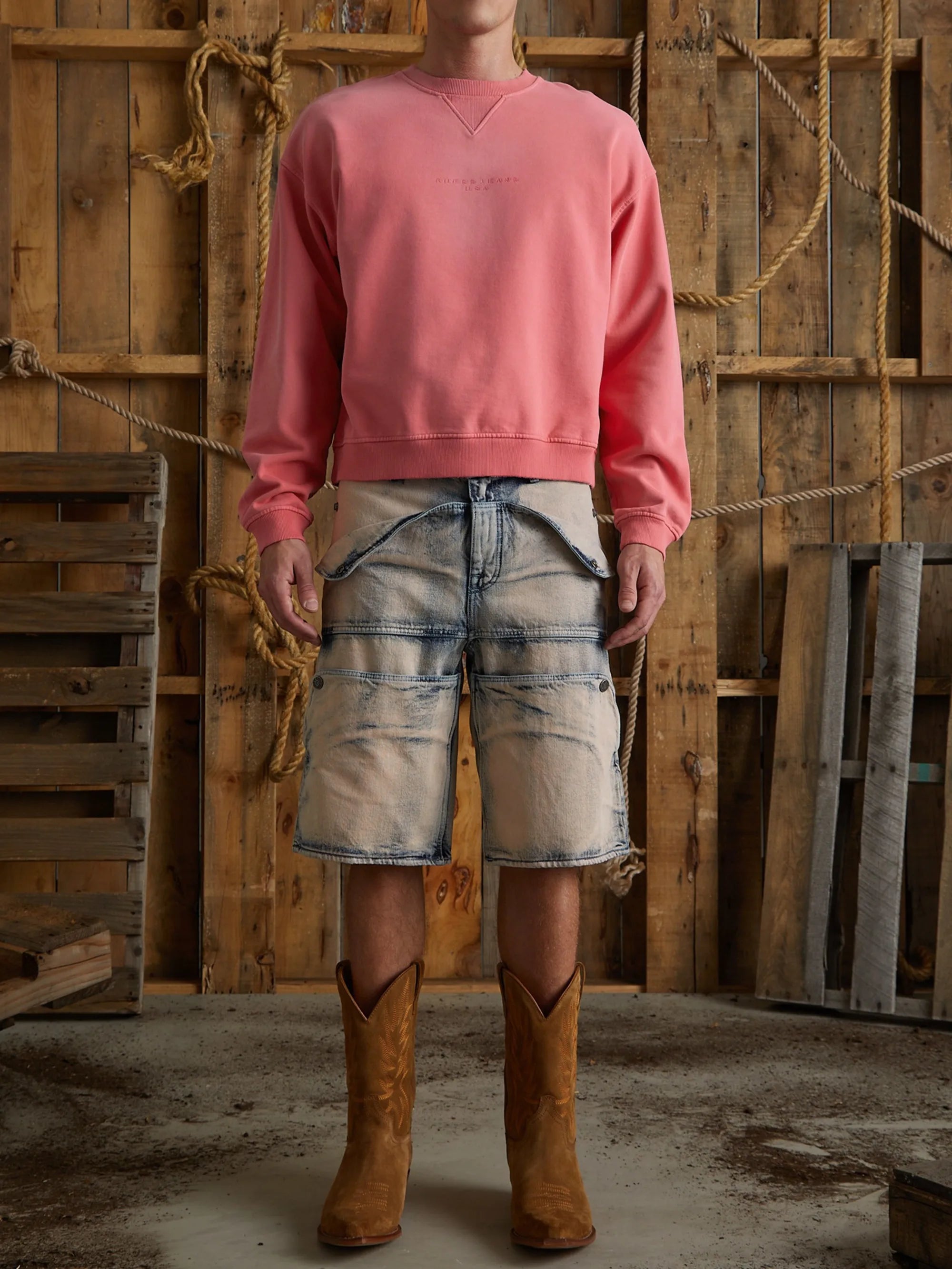 Gusa Overdyed Rose Wash