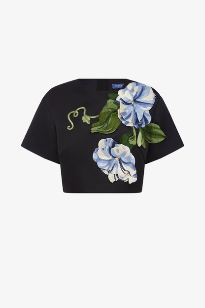 Vine Print in Ebony 2