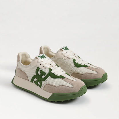 Green Multi Suede