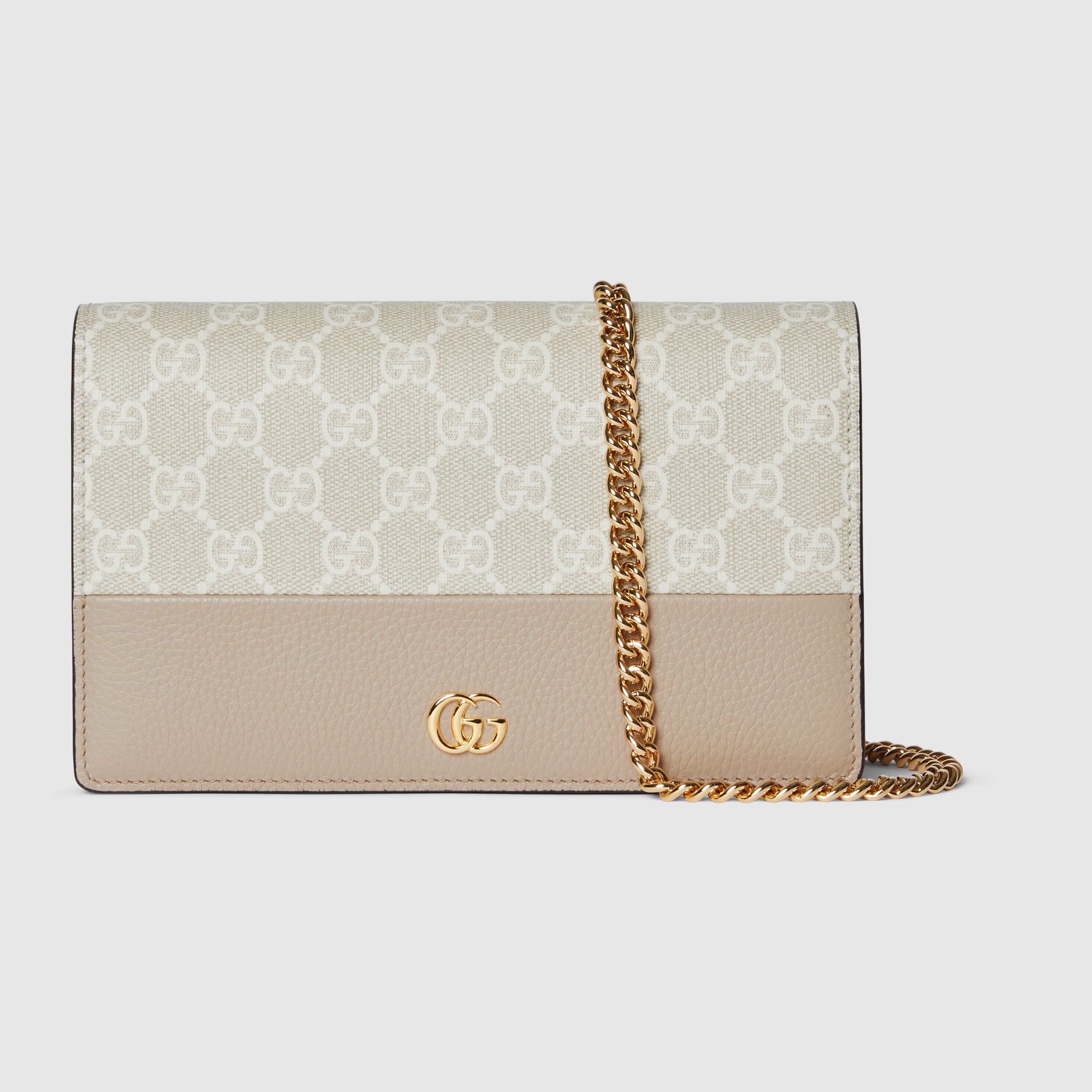 GG Supreme beige y blanco