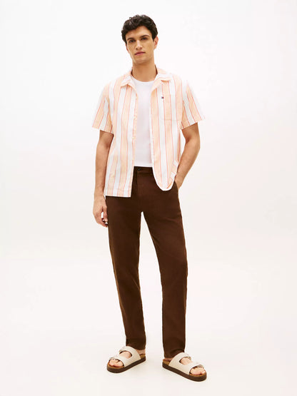 Brilliant Orange/White Stripe