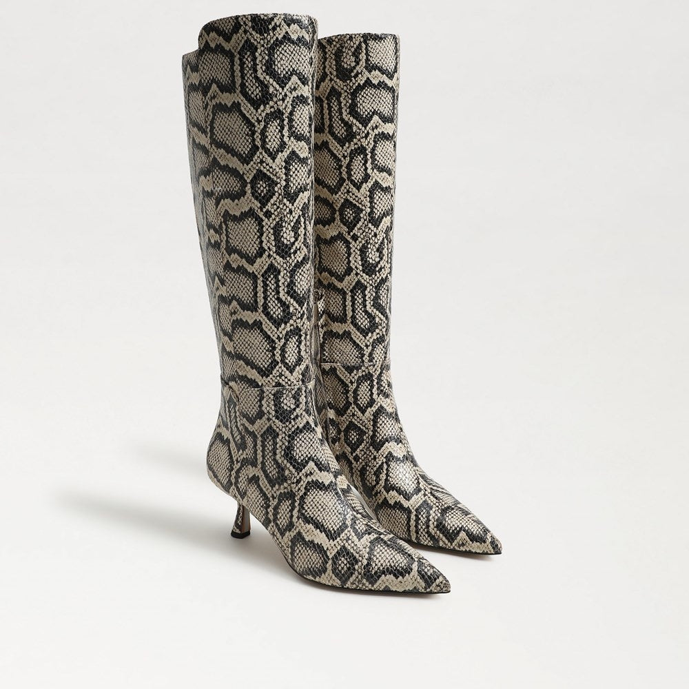 Roccia Grey Snake Print