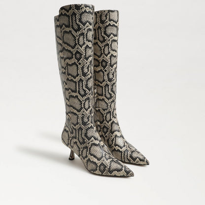 Roccia Grey Snake Print
