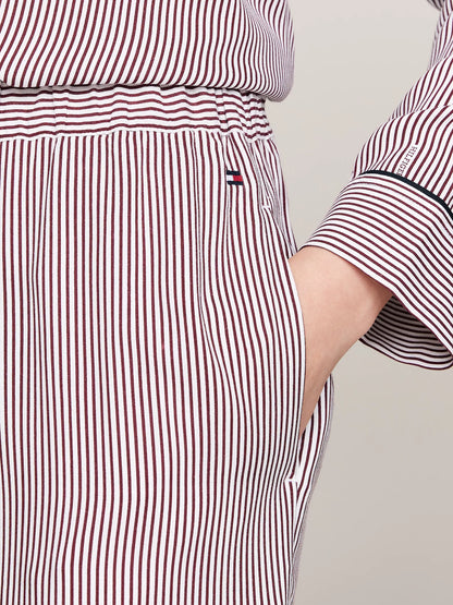 Deep Rouge Stripe