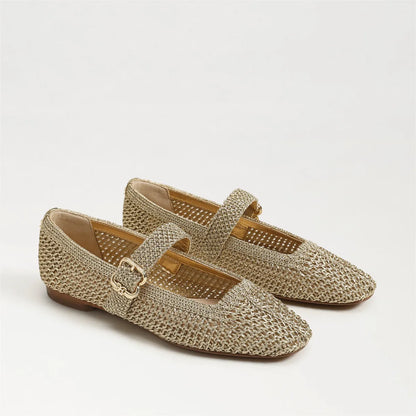 Amber Gold Woven Fabric