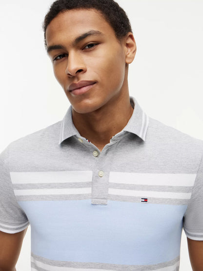 Grey Heather/Blue