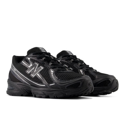Black With Silver Metallic