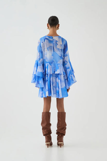 PRISMATIC FLORAL BLUE