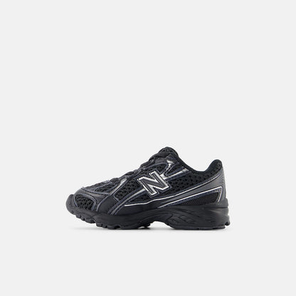 Black With Silver Metallic