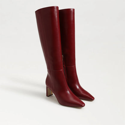 Cabernet Red Leather