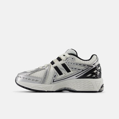 Silver Metallic With Black