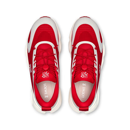 Red | Eggshell
